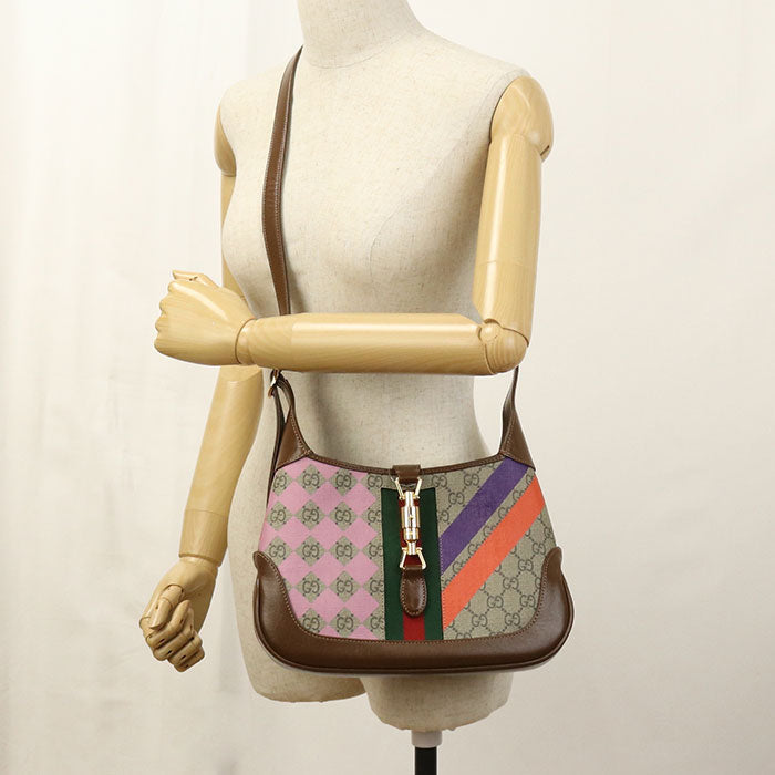Gucci Jackie GG Supreme Multicolor Medium Shoulder Bag