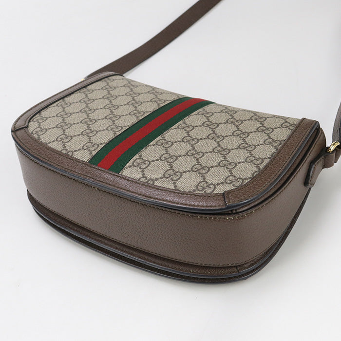 Gucci Ofidia Diagonal GG Supreme Beige Shoulder Bag