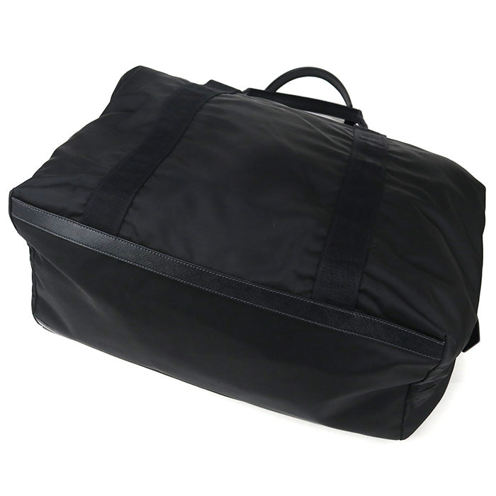 Boston Bag Safiano Duffel Bag Travel Bag Leather Nylon