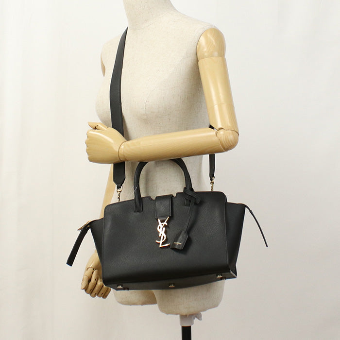 YSL Saint Laurent Saint Handbag Saint Laurent Downtown 2Way Handbag Leather Monogram Travel Bag