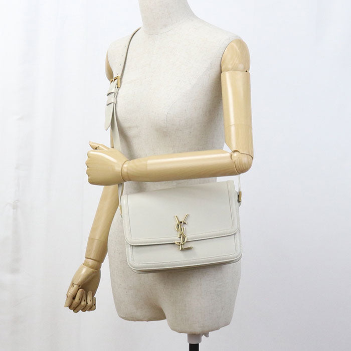 Saint Solferino Shoulder Bag Women Leather White
