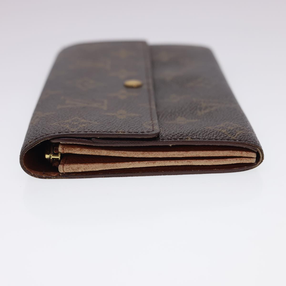 LOUIS VUITTON Monogram Pochette Porte Monnaie Credit Wallet M61725 LV uy107