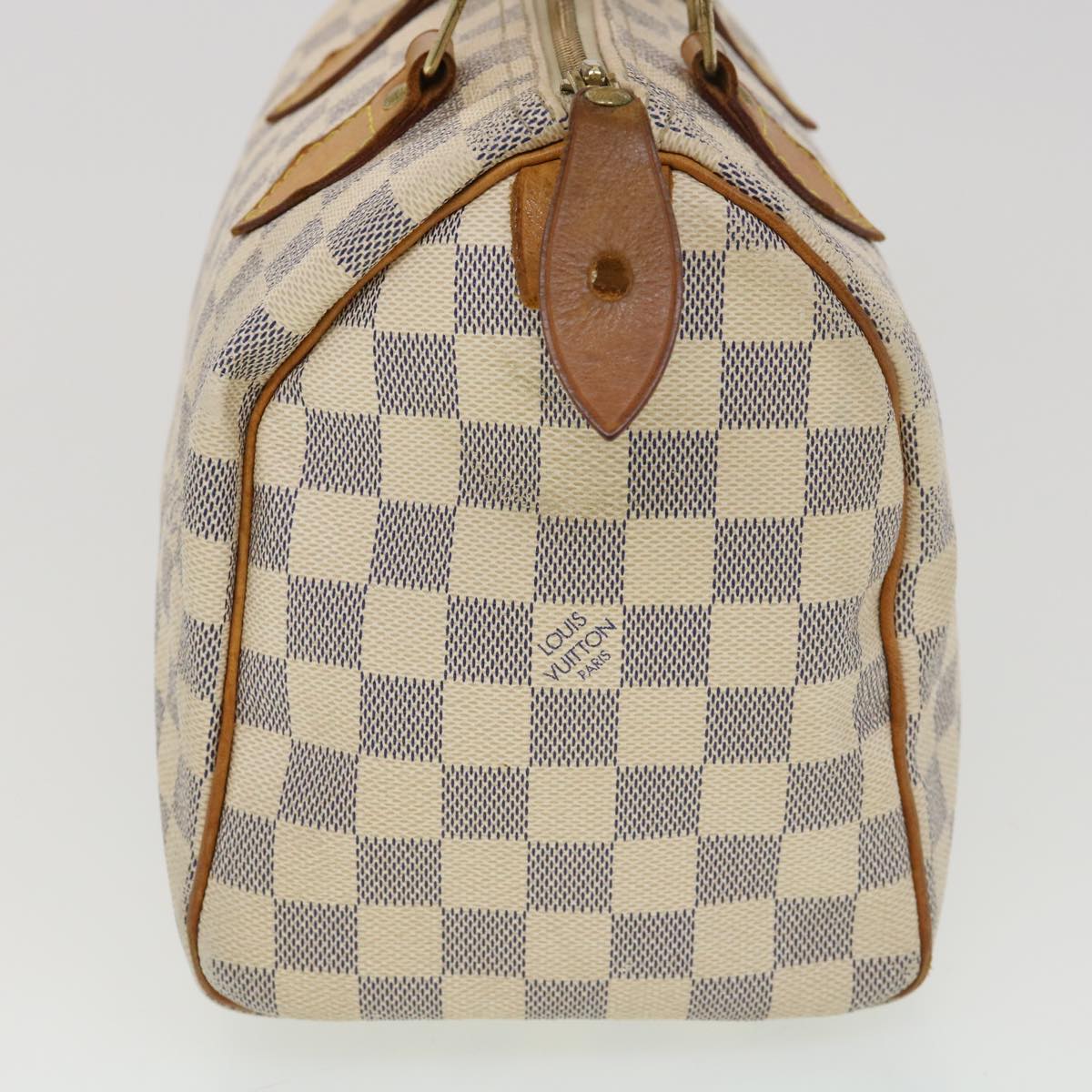 LOUIS VUITTON Damier Azur Speedy 25 Hand Bag N41534 LV yb064