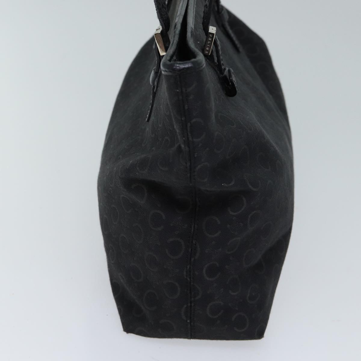 Luxury C Macadam Tote Bag Canvas Black