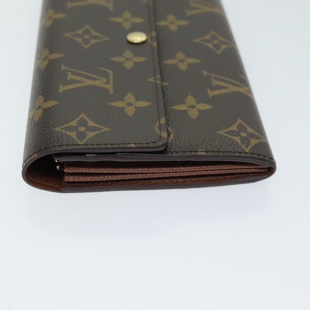 Louis Vuitton Monogram Portefeuille Sarah Long Wallet LV yk13519A