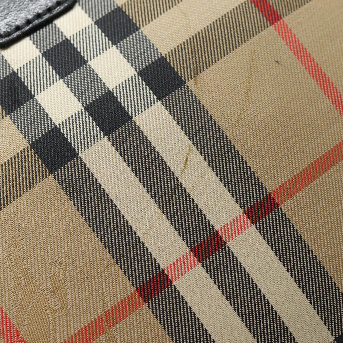 Burberry Luxury ss Nova Check Shoulder Bag Auth Yk13921 Canvas Beige