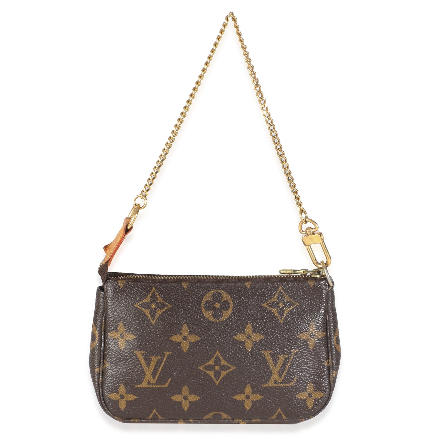 Louis Vuitton Trunks Pochette Accessoires Monogram Canvas Mini Clutch Bag