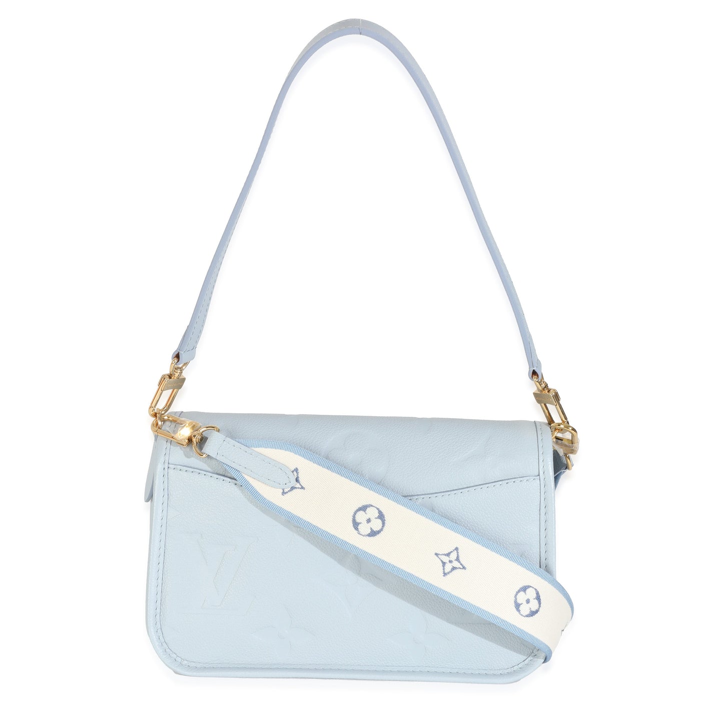 Louis Vuitton Hour Giant Empreinte Diane Monogram Blue Handbag