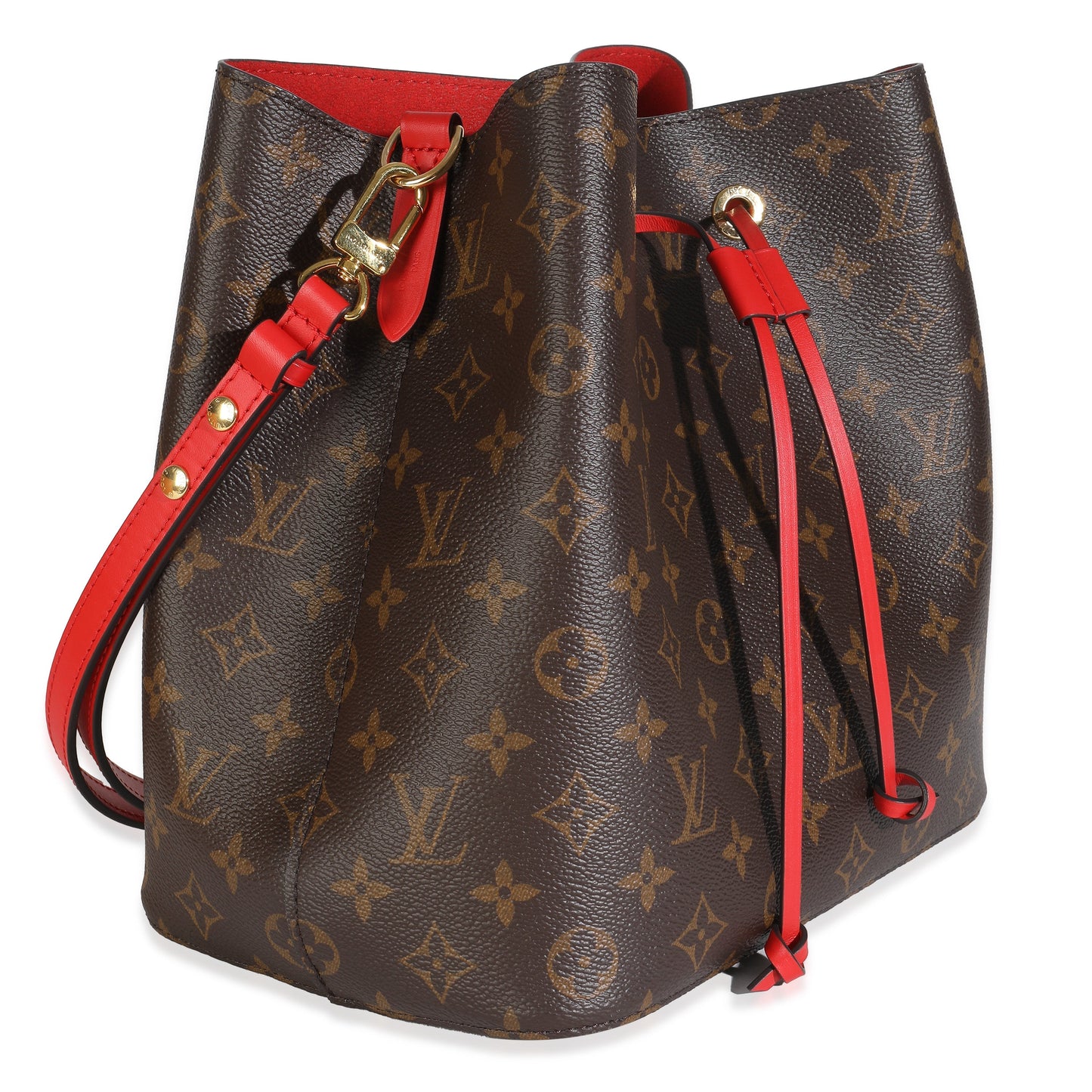 Louis Vuitton Poppy NeoNoe MM Monogram Canvas Handbag