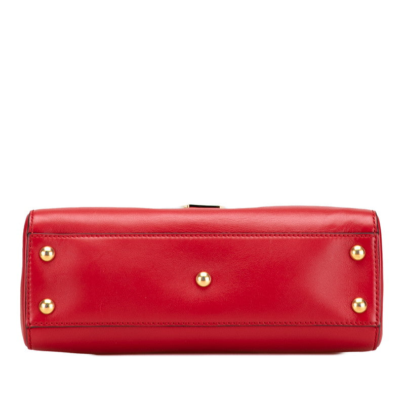 Gucci Sylvie 2Way Shoulder Bag Leather Shoulder Bag