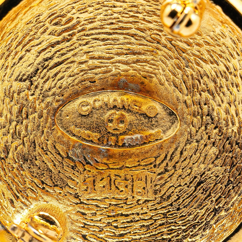 Chanel Gold Plated Coco Mark Brooch