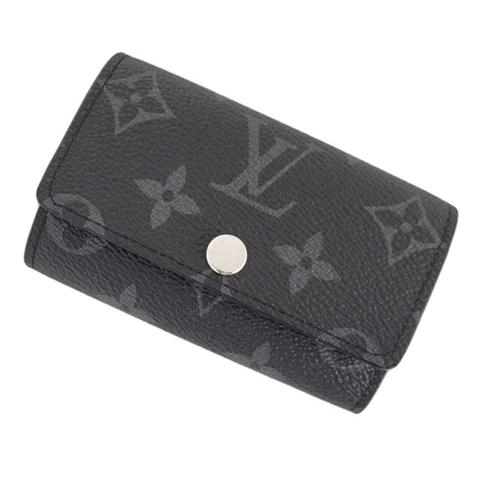 Louis Vuitton Multicles 6 NoirM82603 Eclipse Monogram Handbag