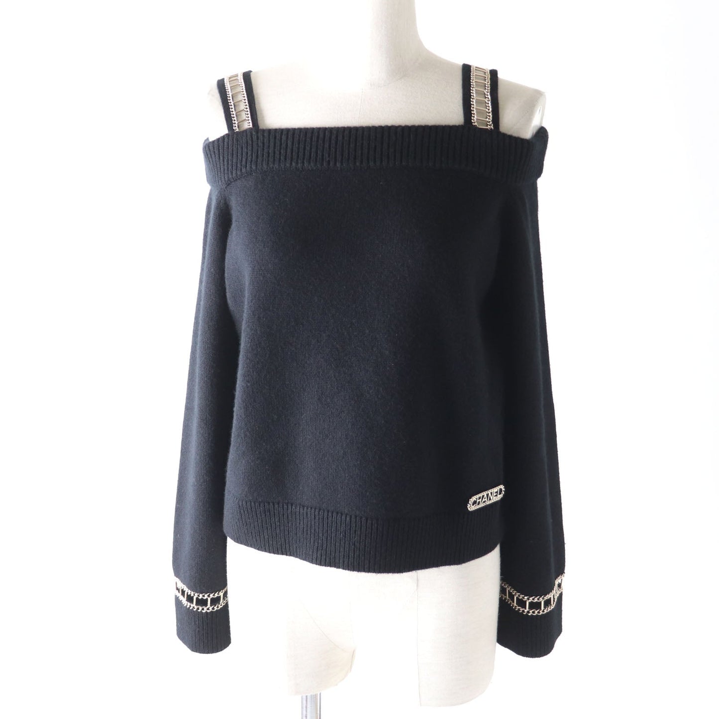 Chanel knit Black Handbag 2