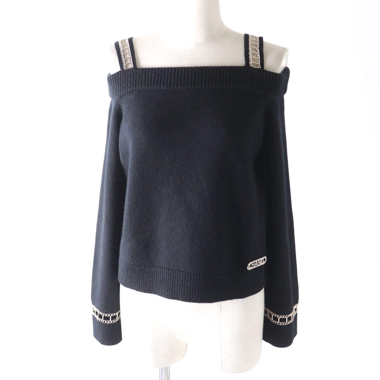 Chanel knit Black Handbag 2