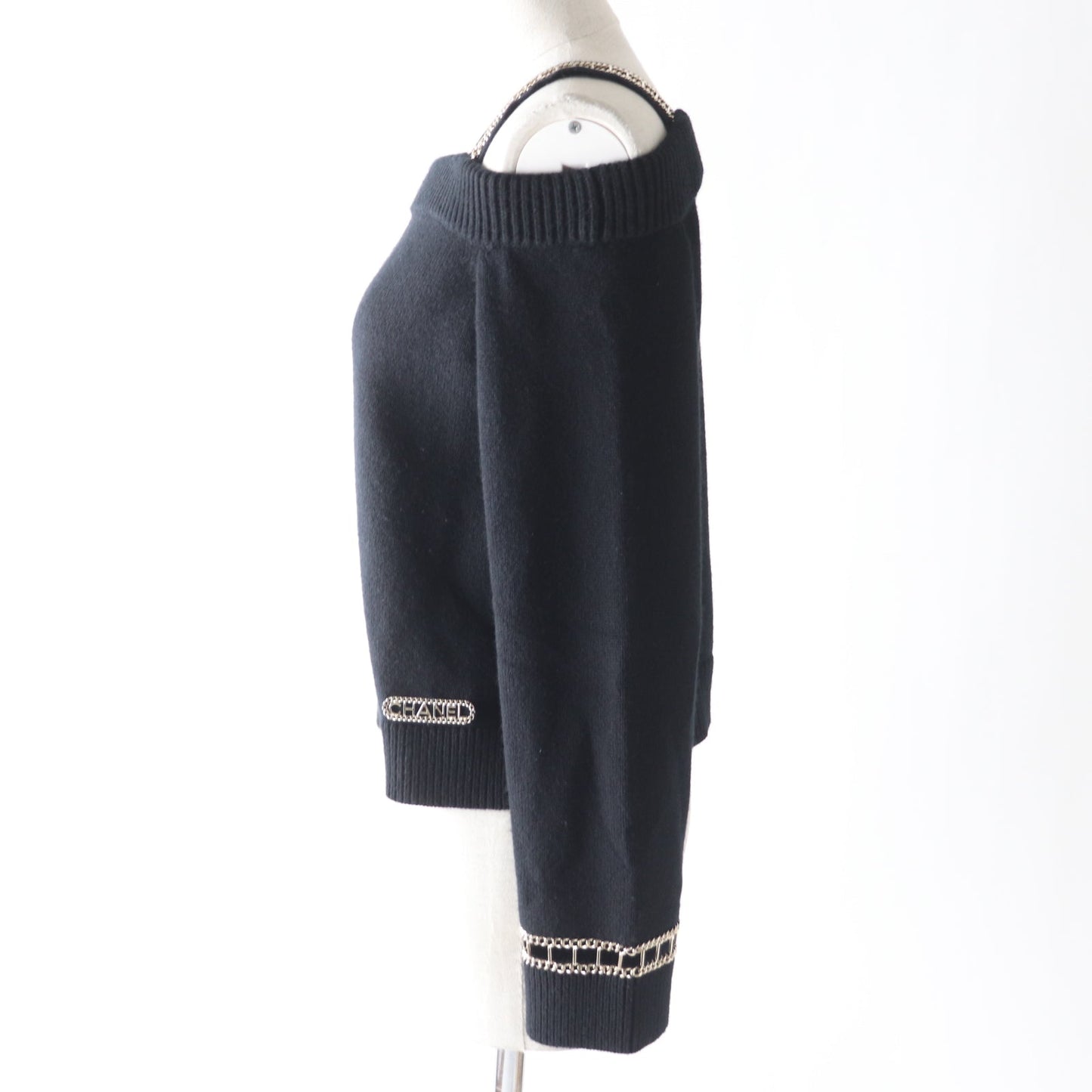 Chanel knit Black Handbag 2