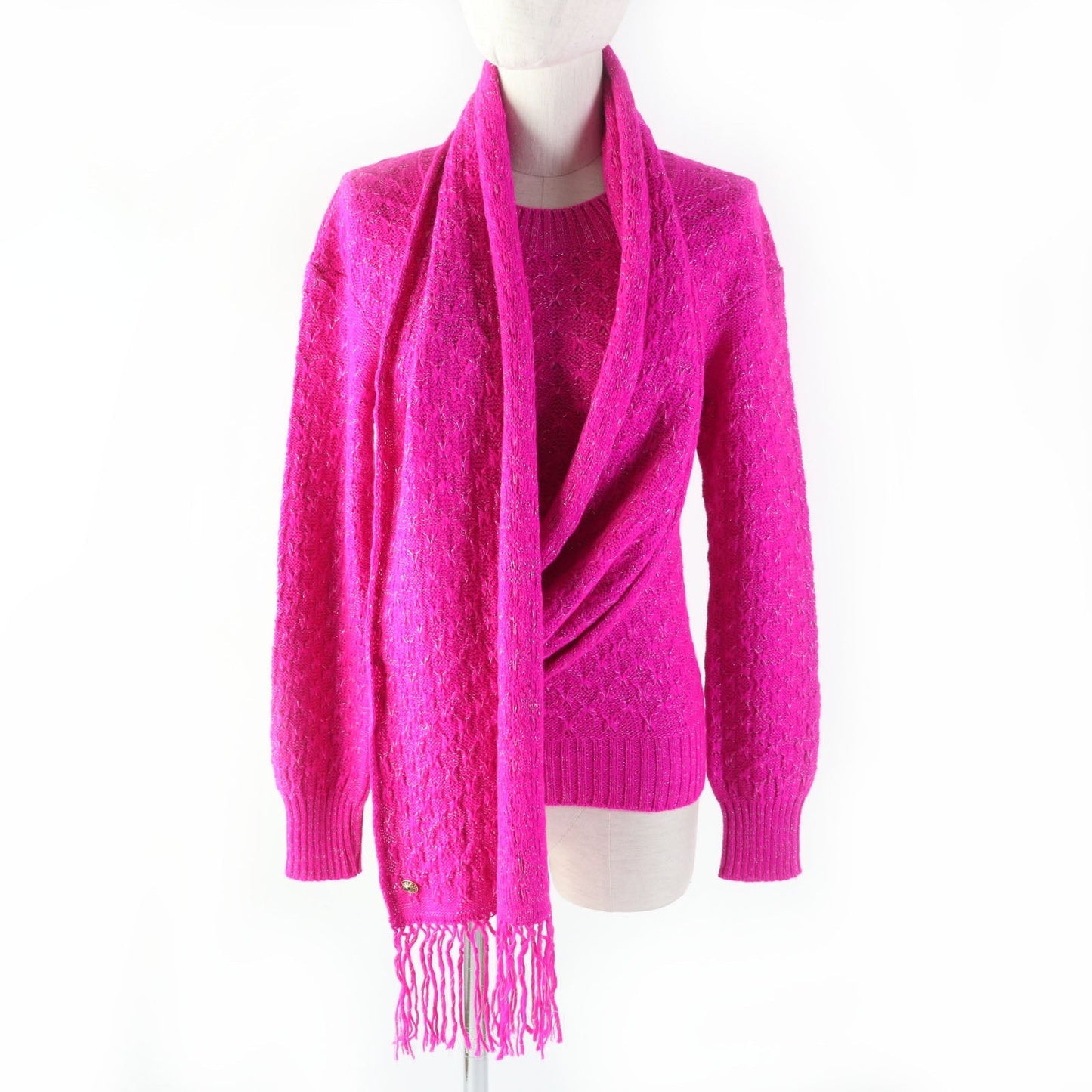 Chanel knit Pink Handbag