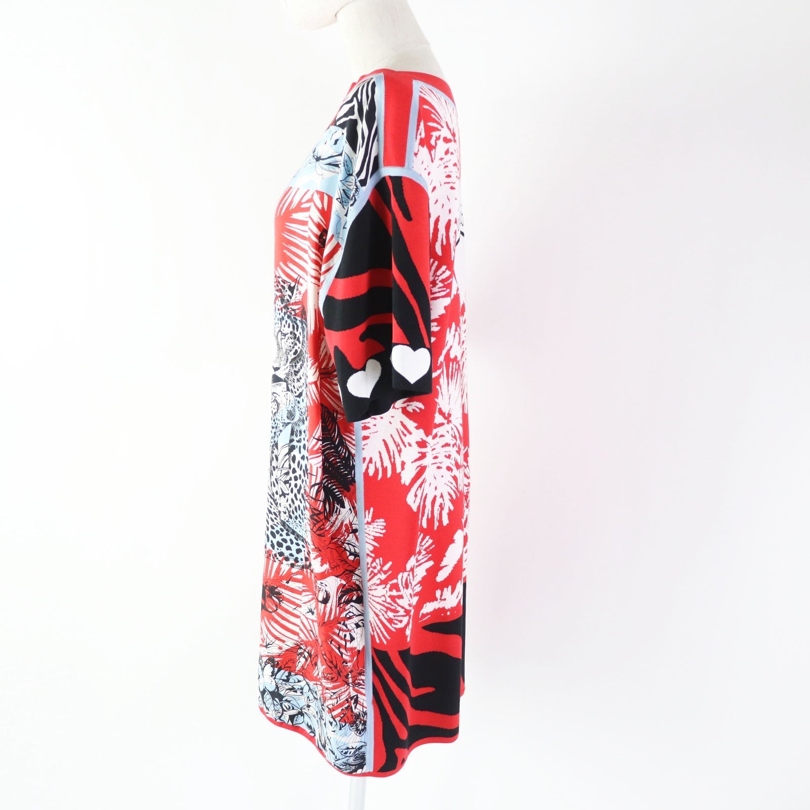 One Piece Outer: Silk, Other: Viscose, Silk, Red Travel Bag