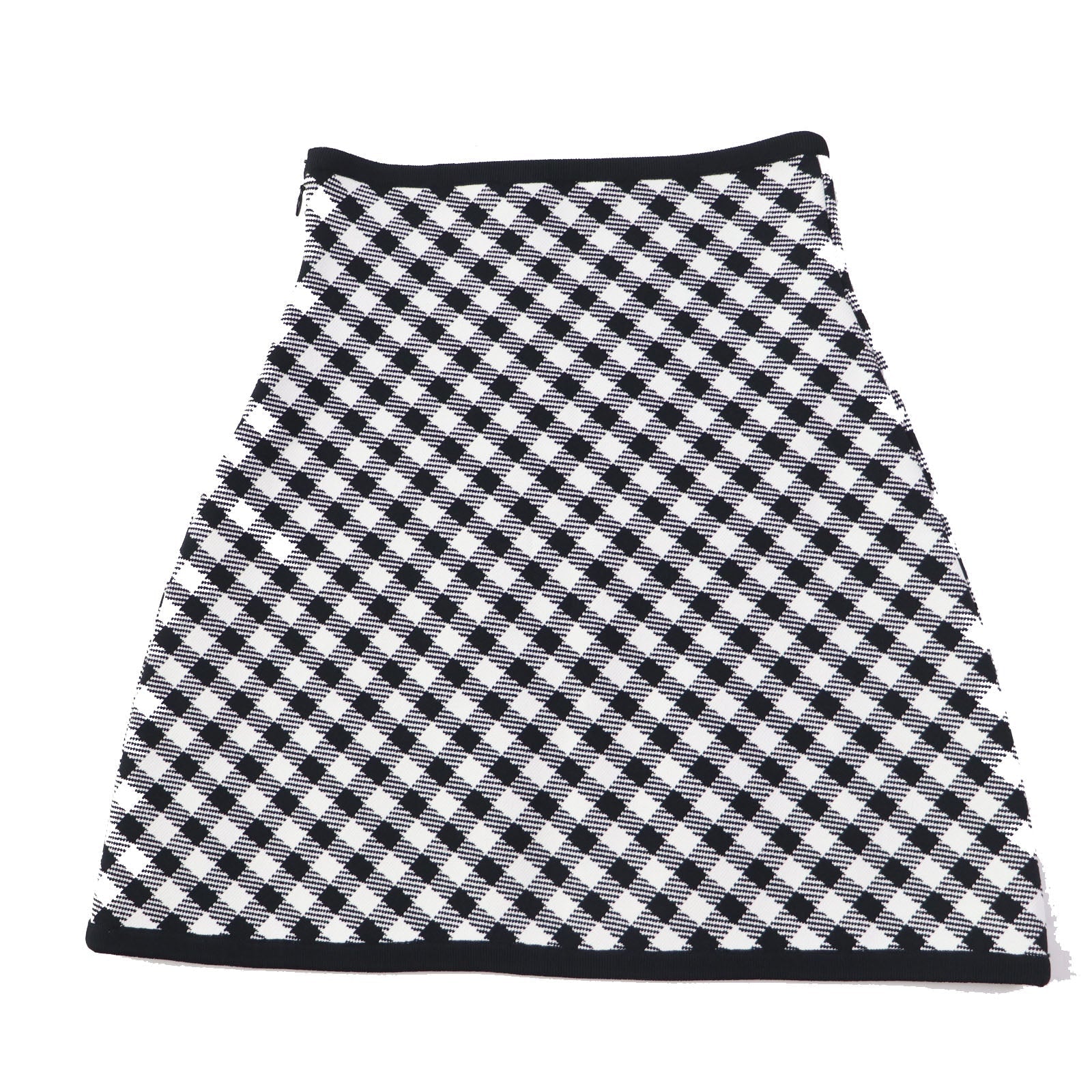Dior Christian Flare Skirt Main: % Rayon, % Nylon Black Travel Bag