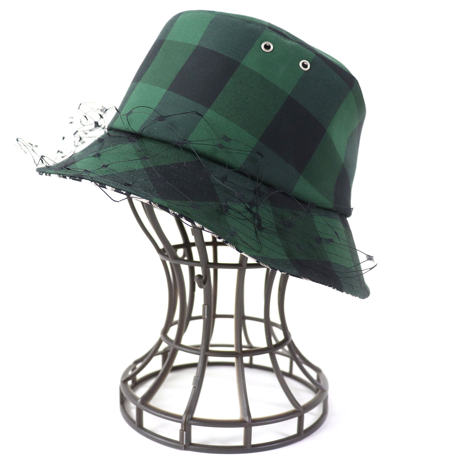 Dior Christian Hat Outer Material: % Polyester, Outer Nylon Green Travel Bag