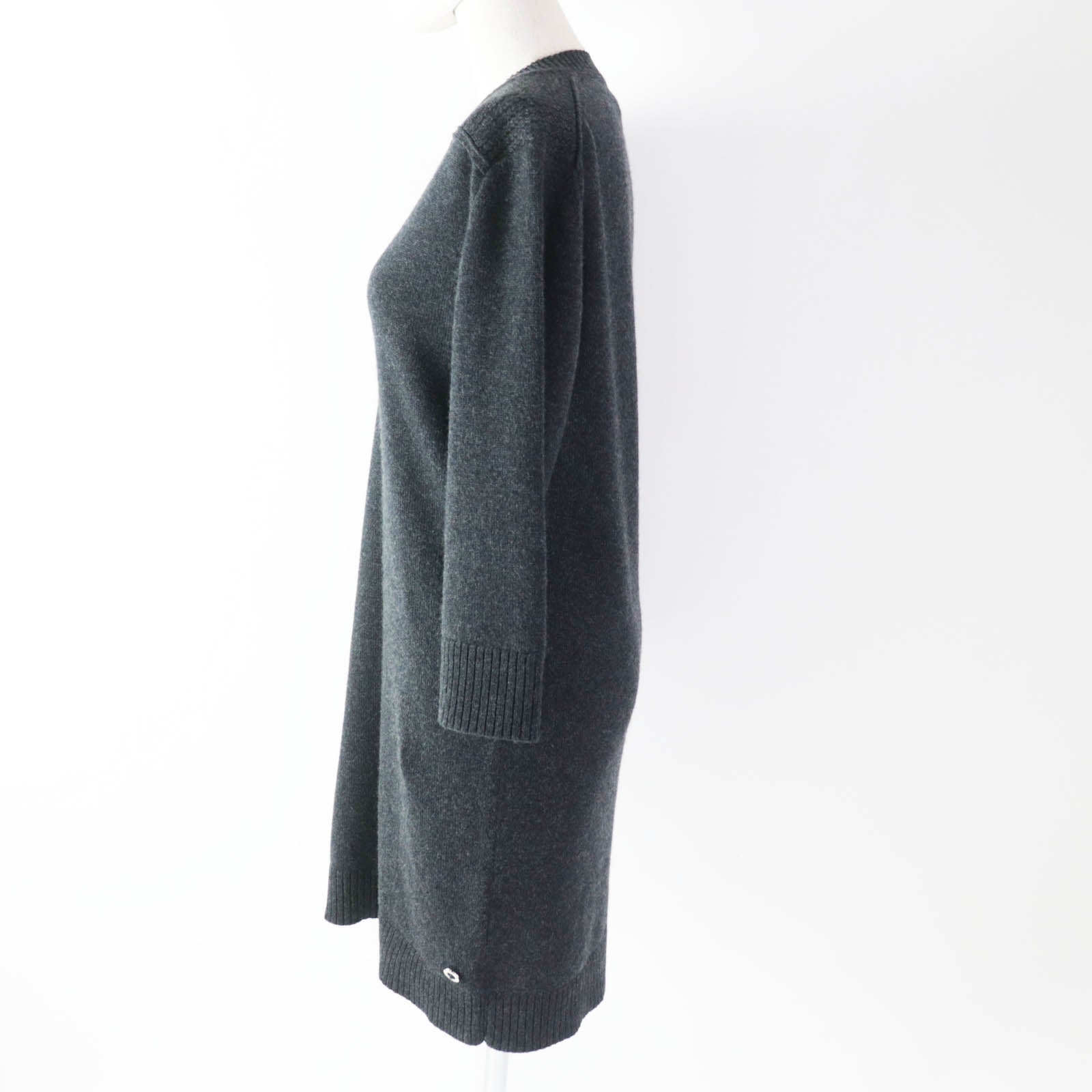 One Piece Outer Material: Cashmere Dark Gray Travel Bag