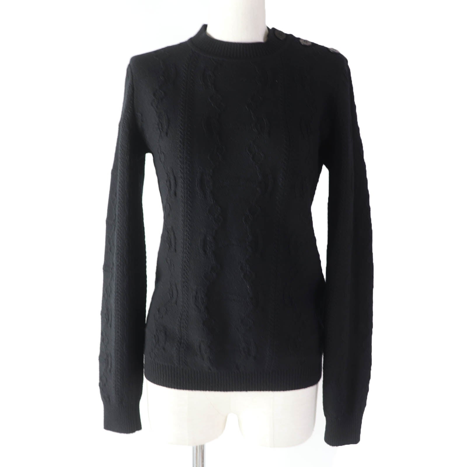 Knit Main: Wool, Main: Cashmere, Part: Wool, Nylon Black Travel Bag