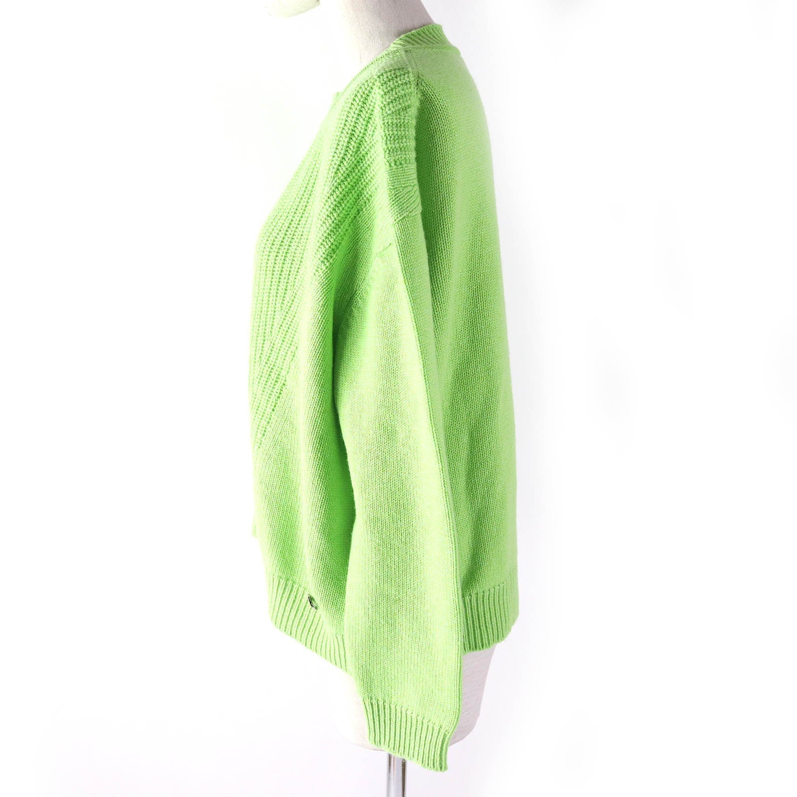 Knit Main: Cashmere, Main: Cotton Women Handbag Green Travel Bag