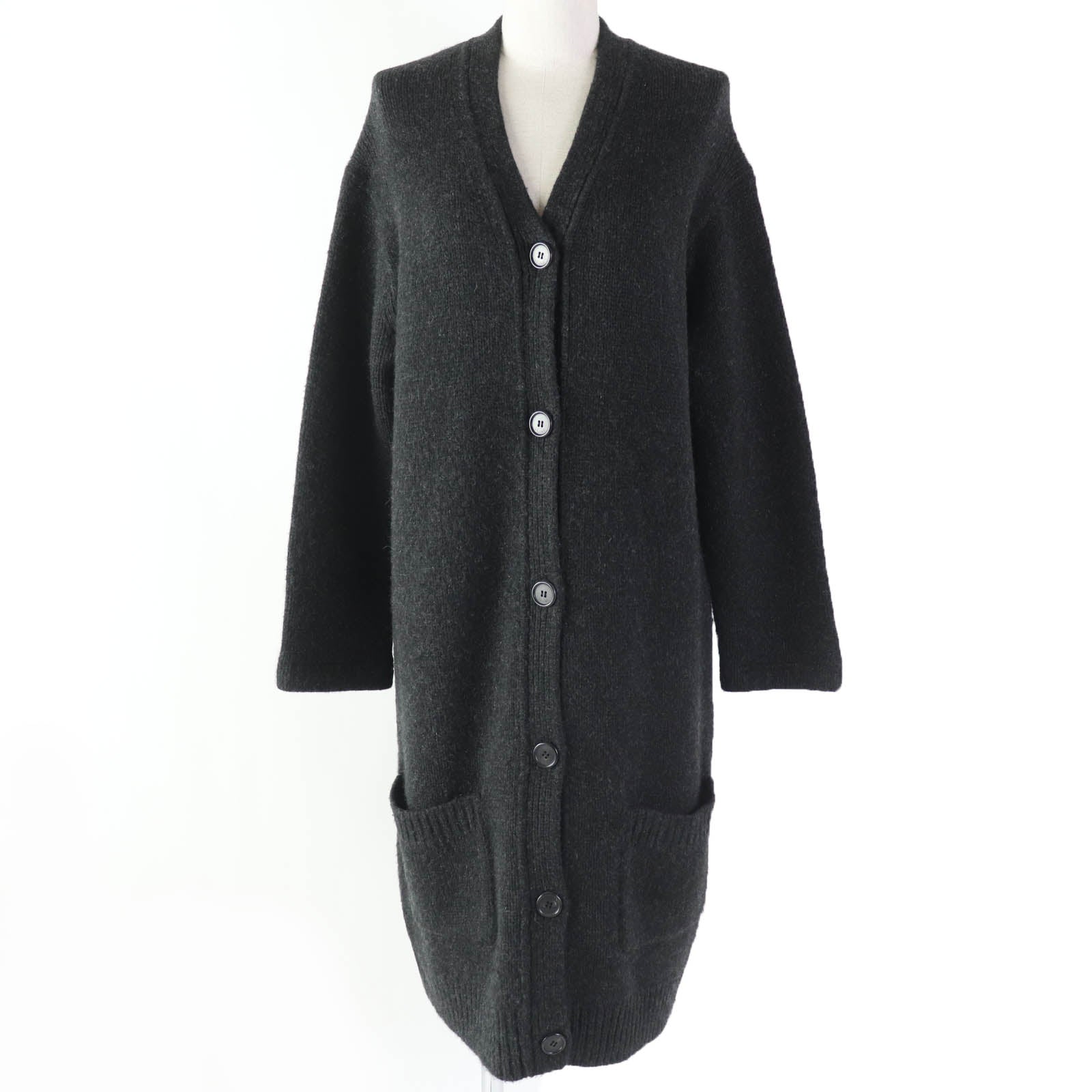 Cardigan Q Main: Cashmere Dark Gray Women Travel Bag