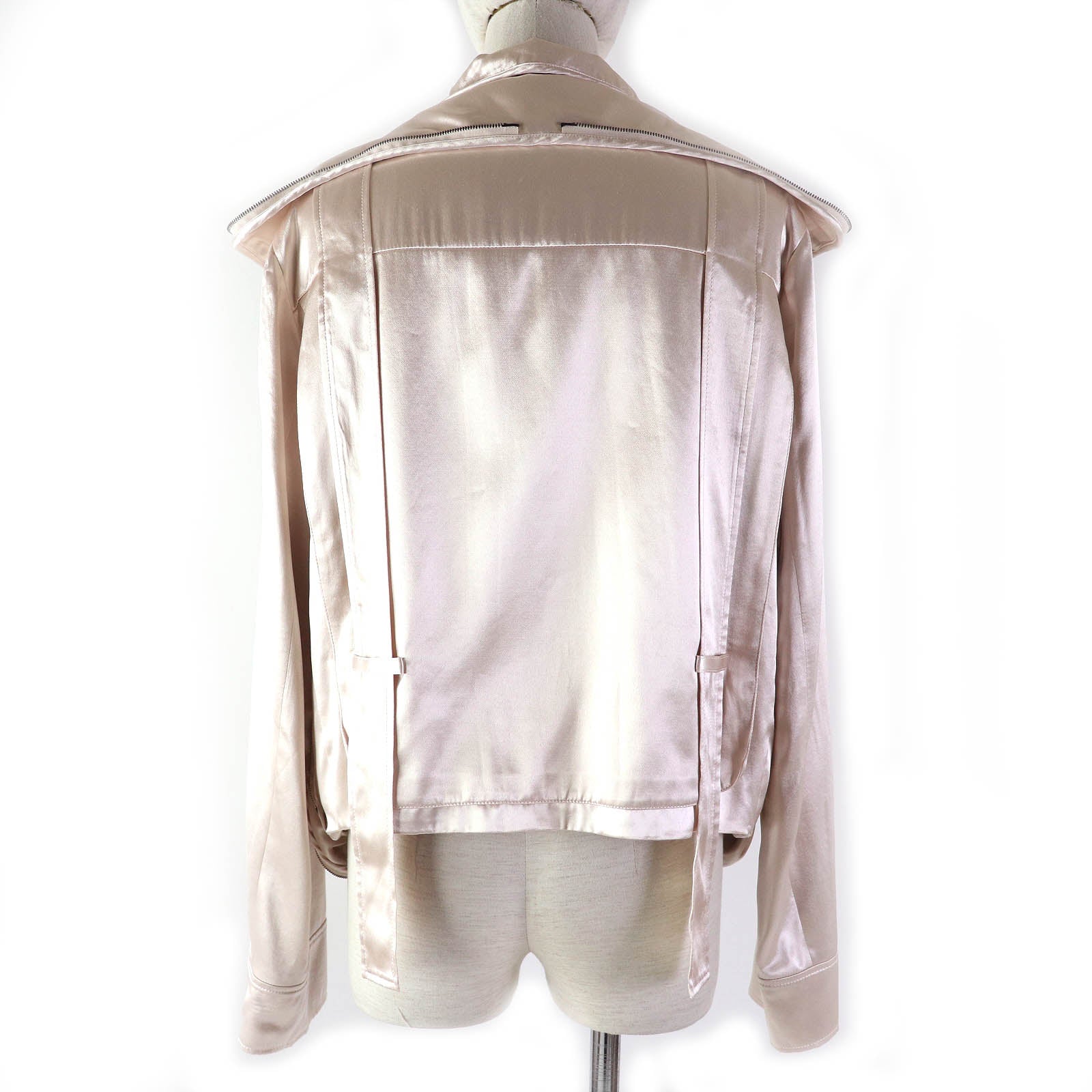 Fendi Blouson Outer Rayon Lining Rayon Light Women Handbag Pink Travel Bag