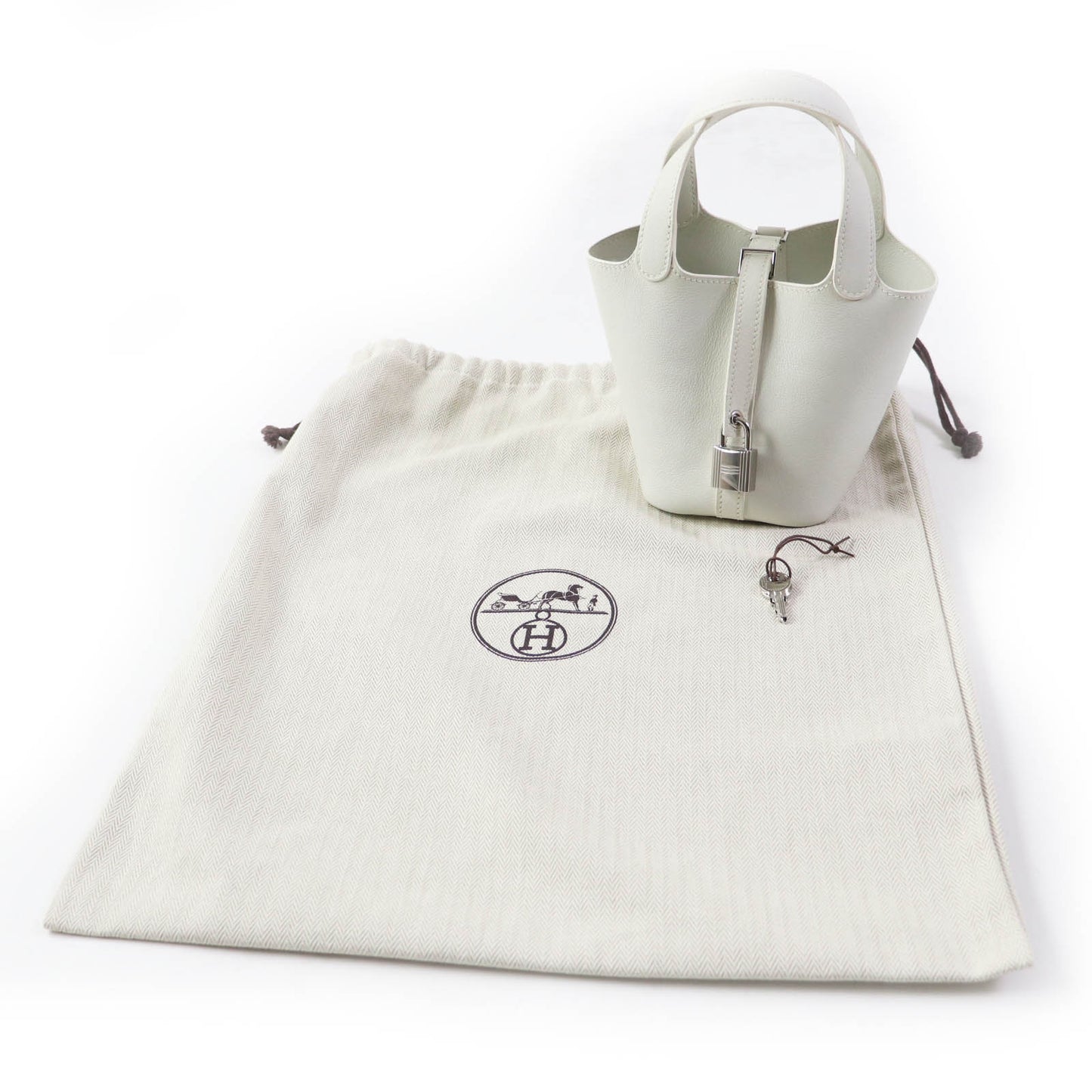 Swift, Palladium Metal Picotanlock Micro Women White Travel Bag