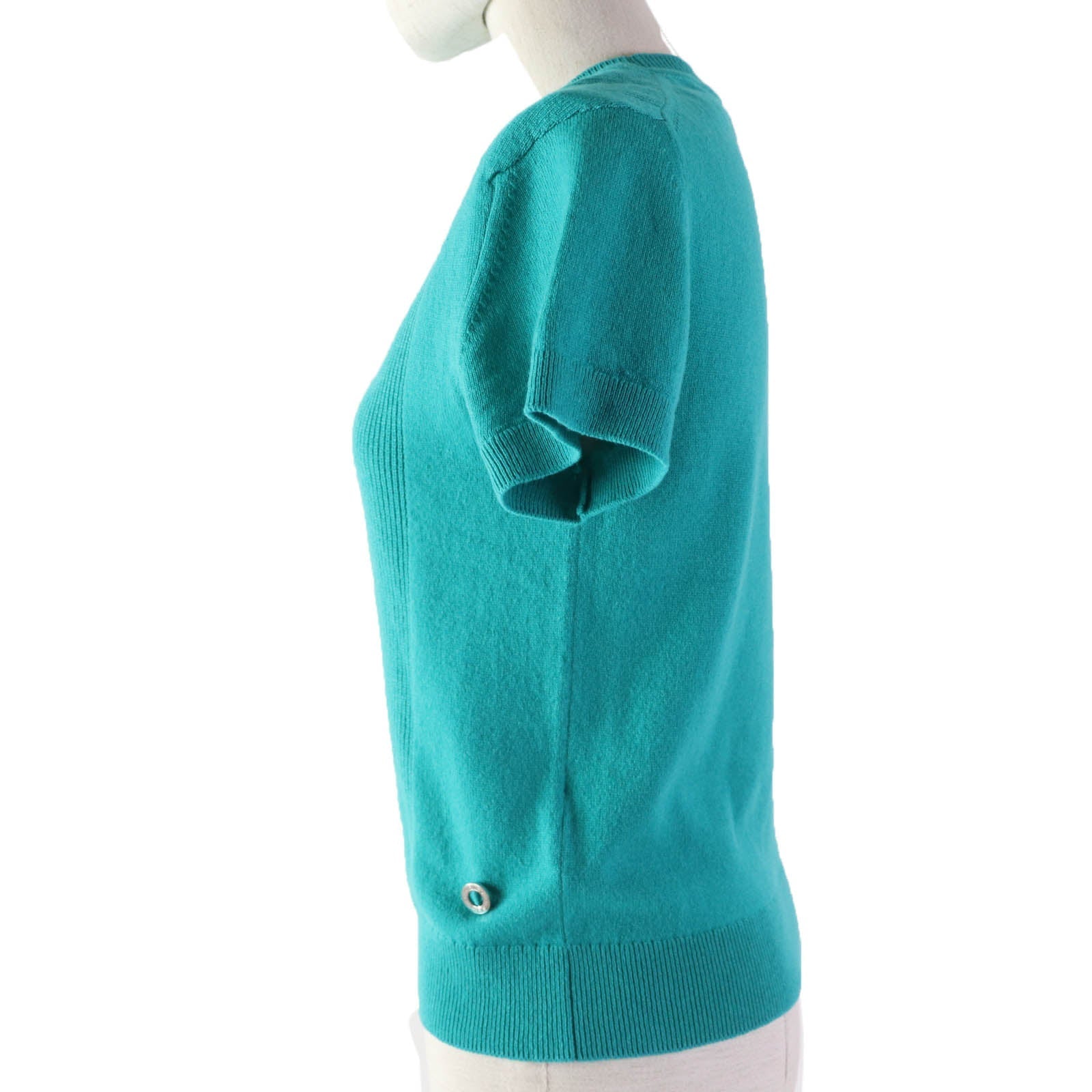 Short Sleeve Knit Main: Cashmere Type Women Green Travel Bag