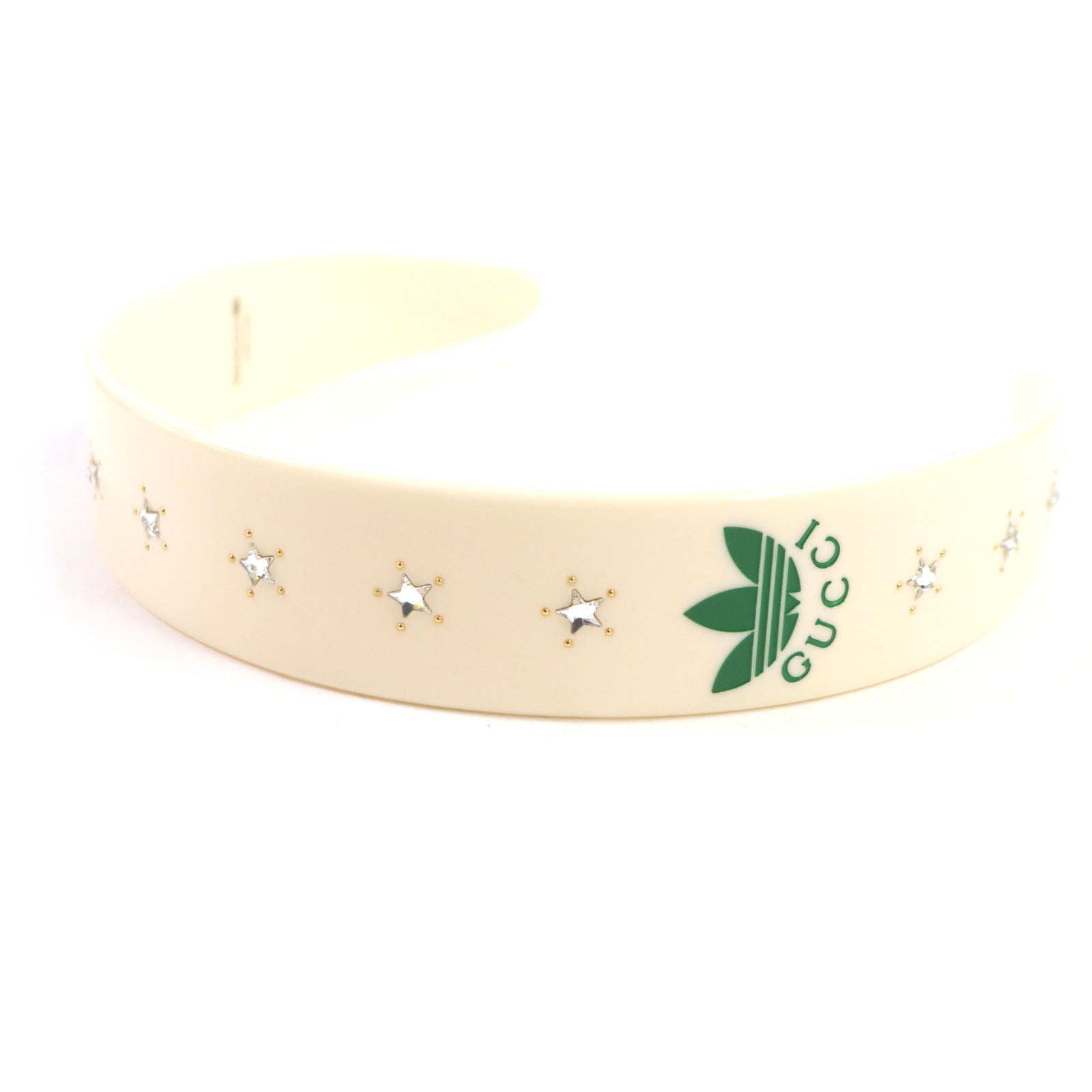 Gucci hair accessory Part Rhinestones Cream Handbag