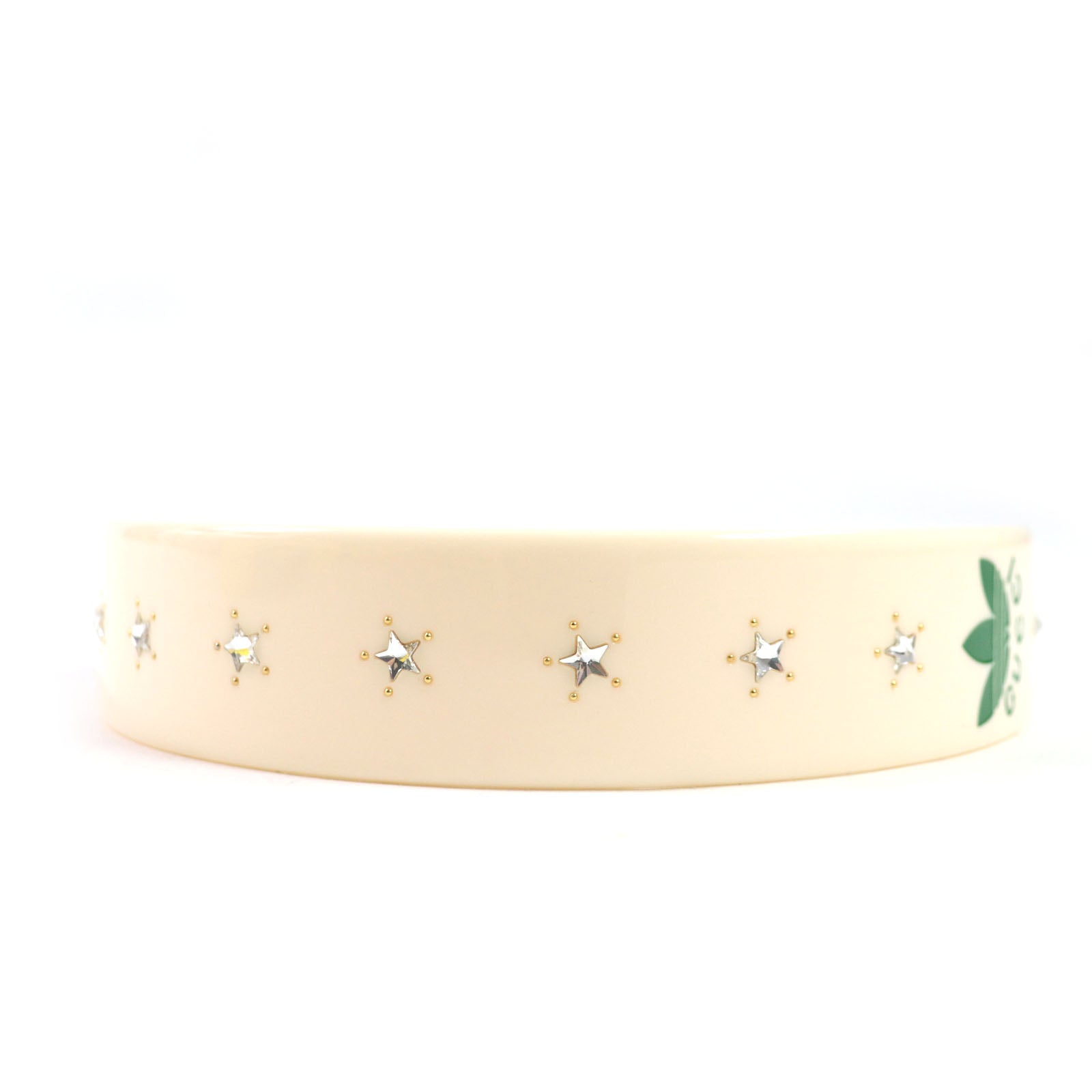Gucci hair accessory Part Rhinestones Cream Handbag