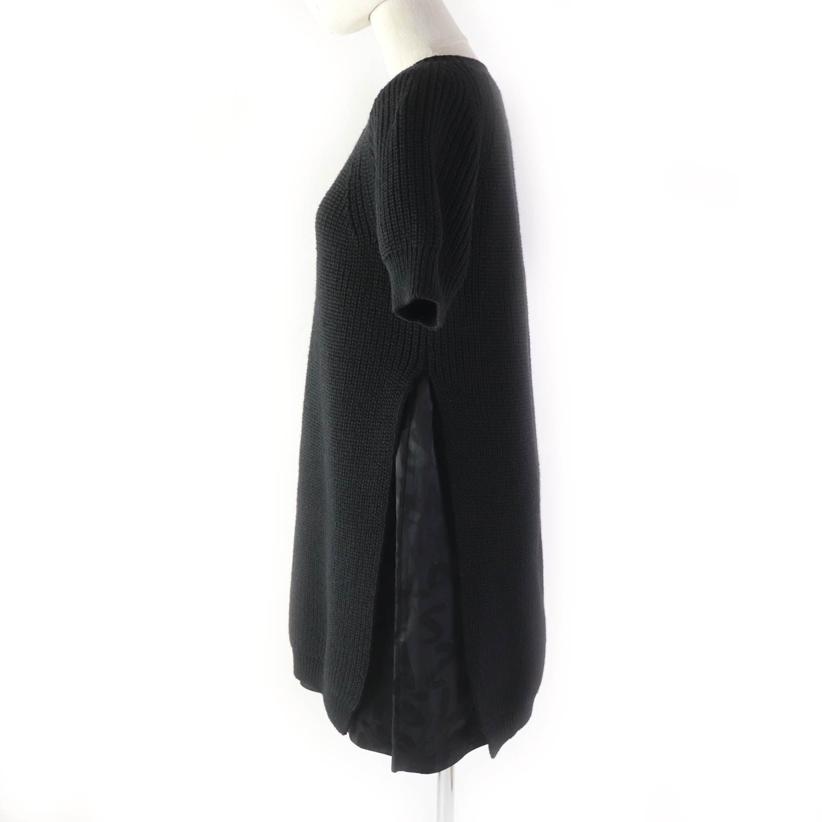 Louis Vuitton one piece Wool Black Handbag