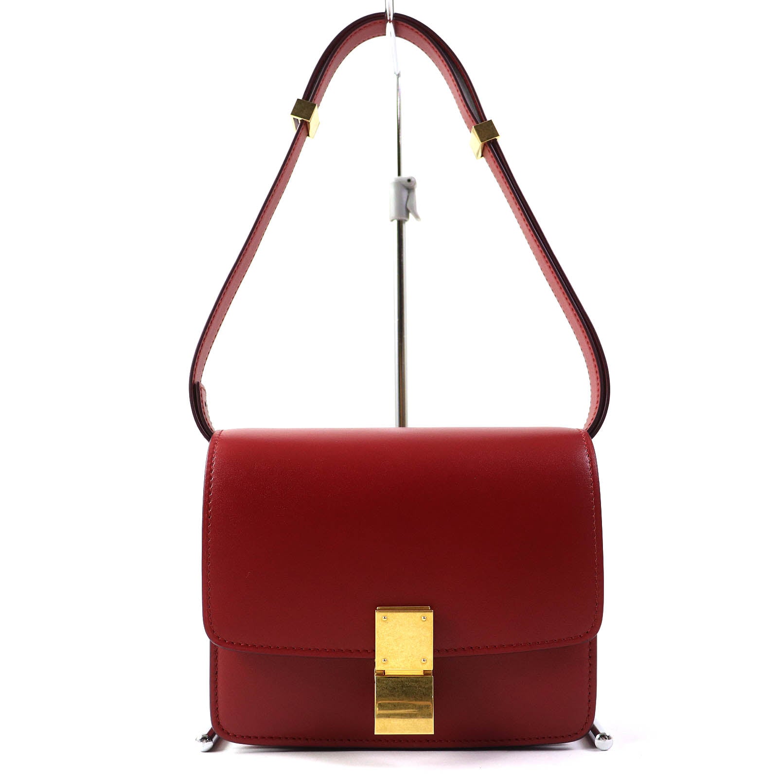 Shoulder Bag Main: Box Classic Box Women Leather Red