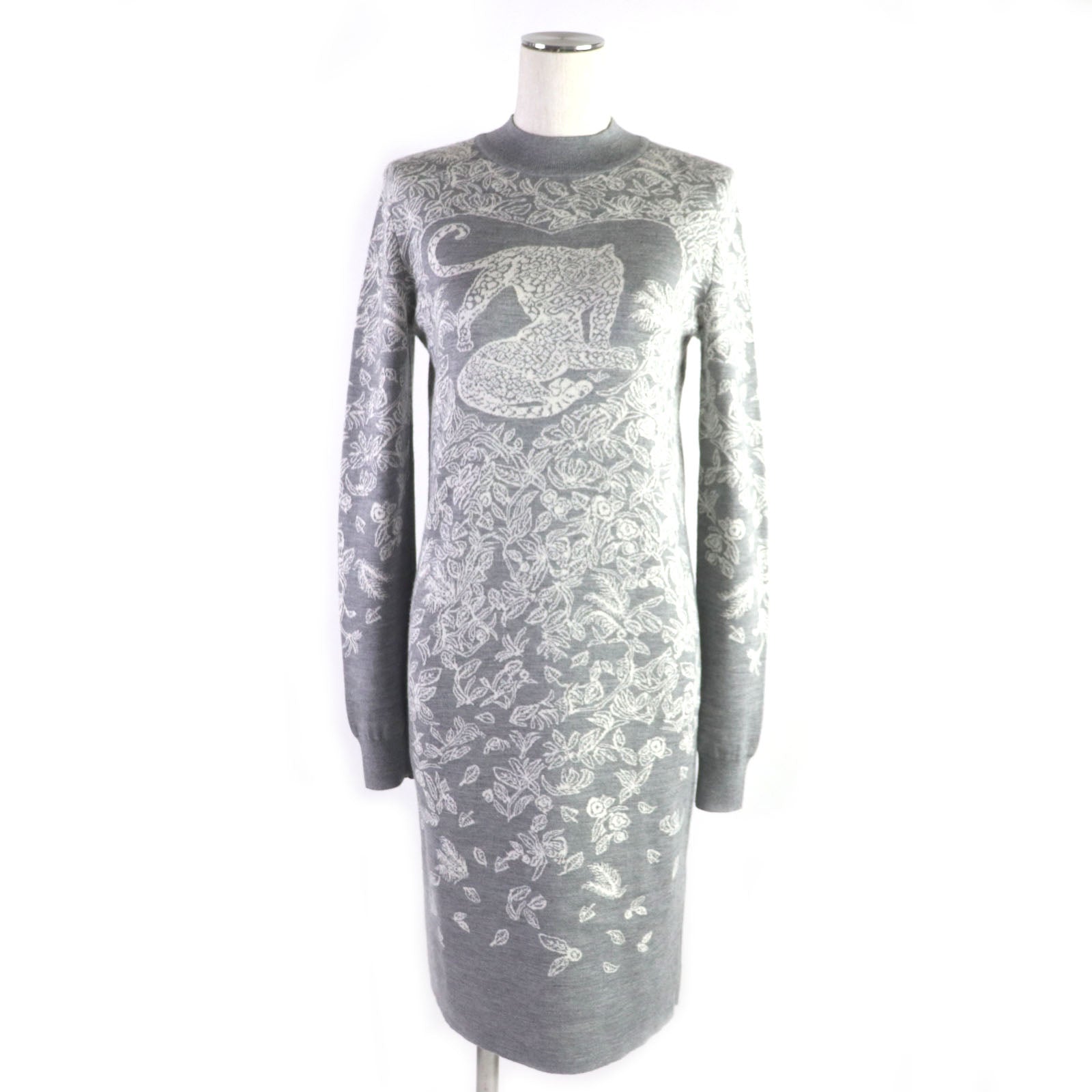 One Piece Main: Cashmere, Silk, Gray Jungle Nylon Travel Bag