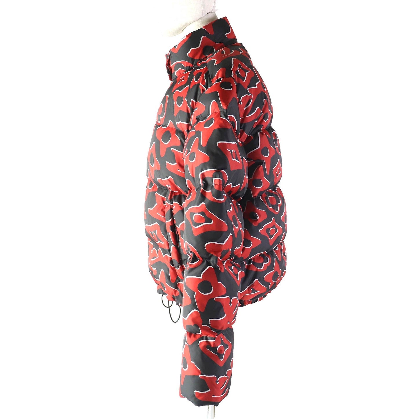 Louis Vuitton Down jacket 1A8B3X Filling down Black Red Apparel