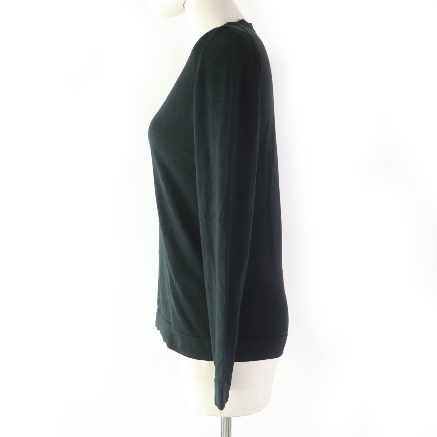 Knit Main: Cotton, Main: Silk Women Handbag Black Travel Bag