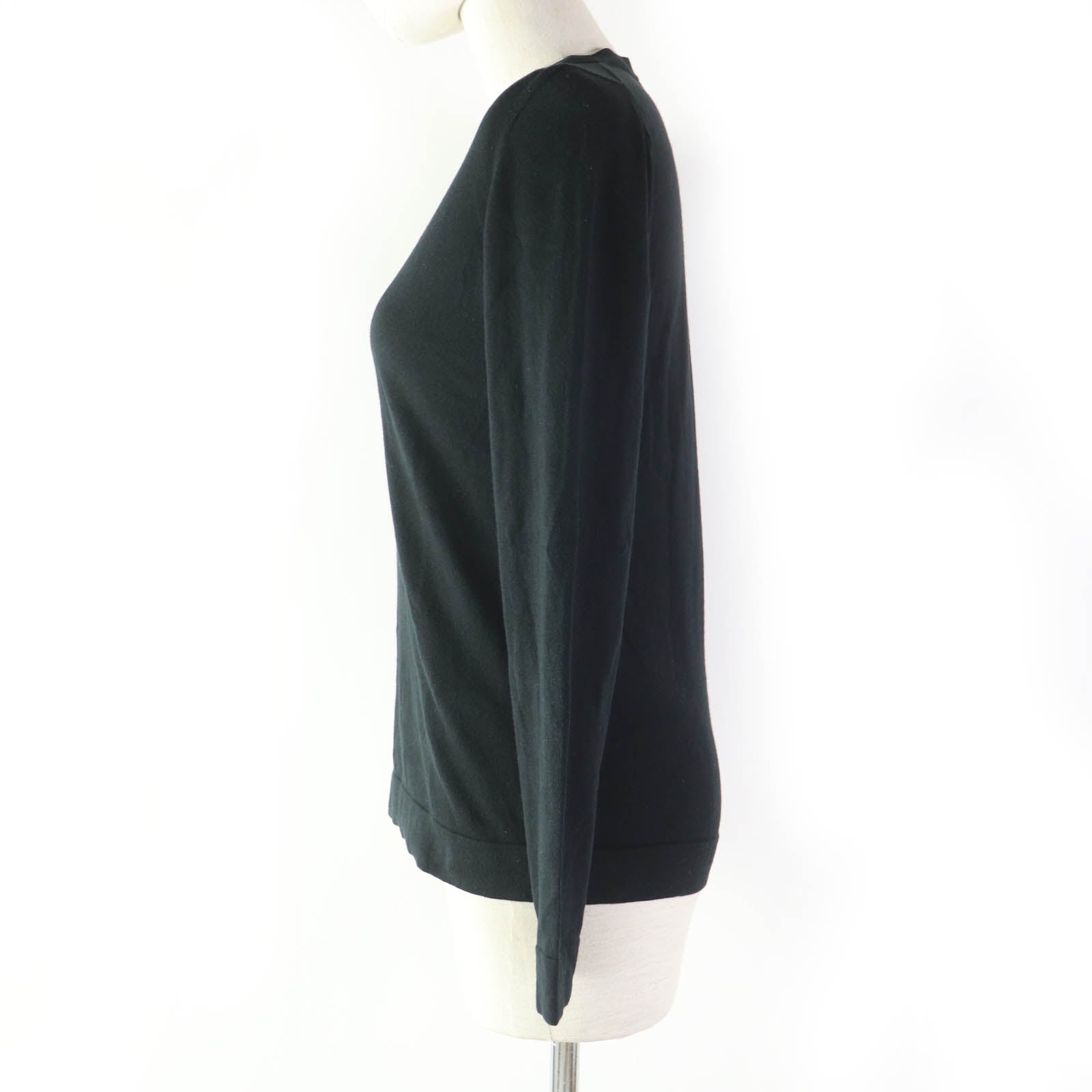 Knit Main: Cotton, Main: Silk Women Handbag Black Travel Bag