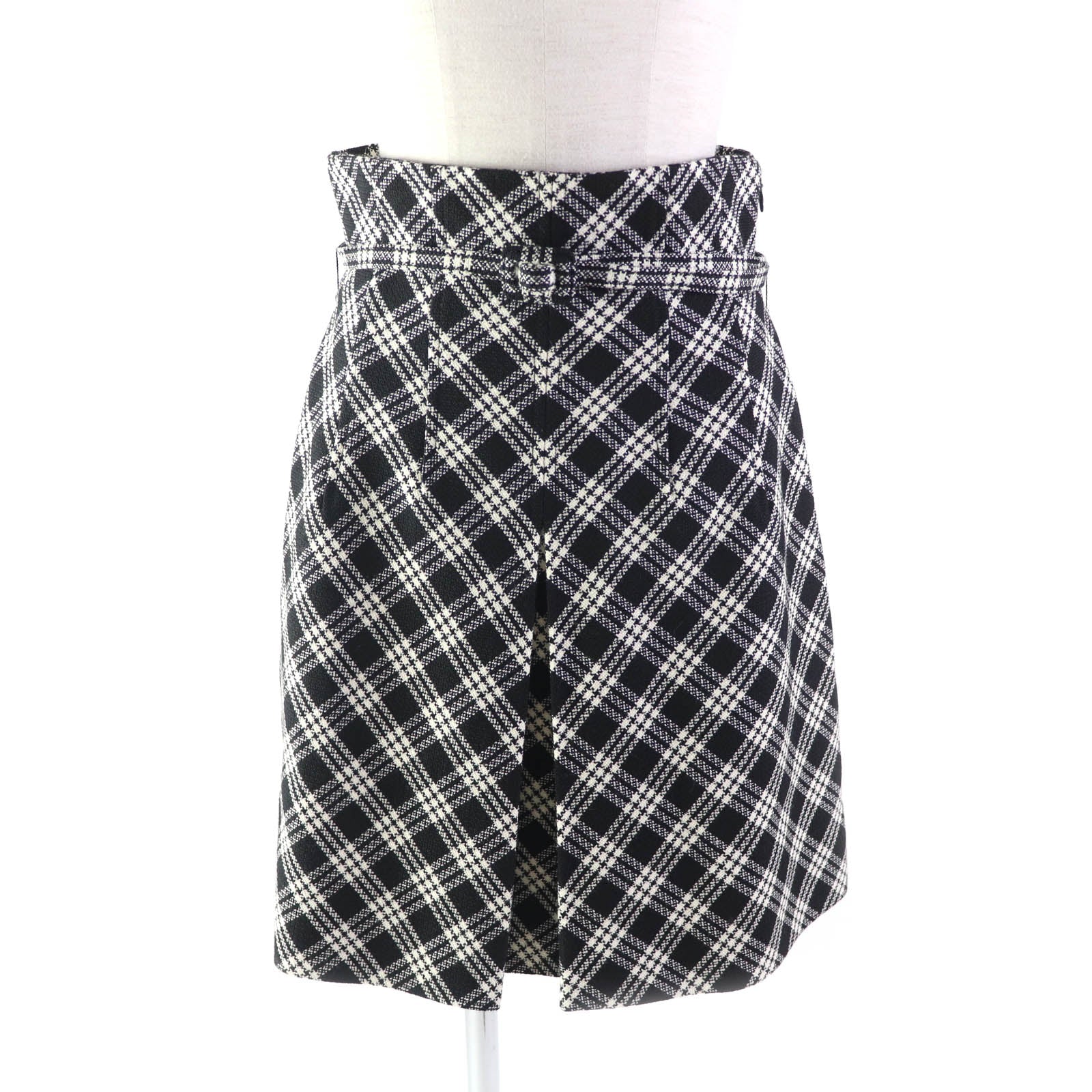 Dior Christian Skirt Outer: % Wool, Lining: % Black White Travel Bag