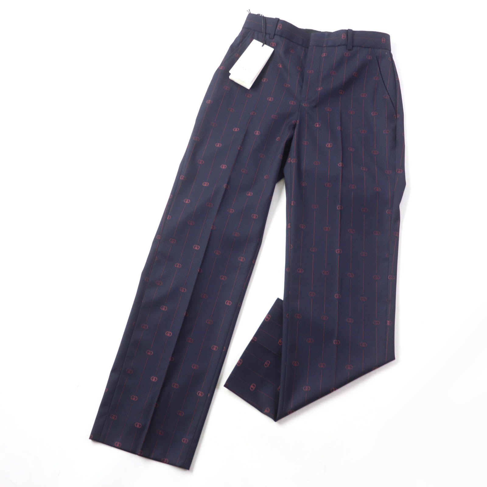 Gucci Other bottoms 38 Wool Navy Apparel
