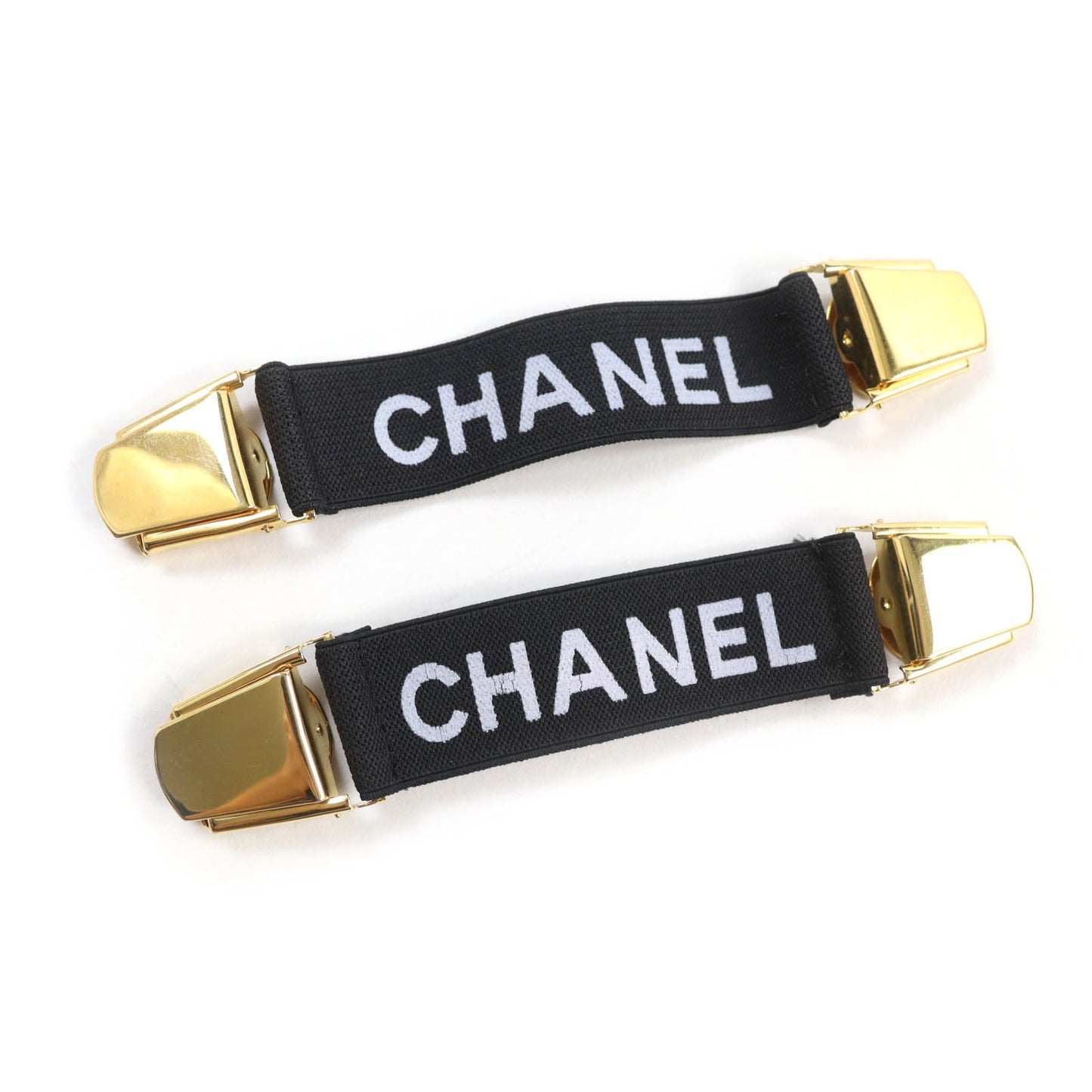 Chanel Other fashion goods Rubber. Plated Logo Black Gold Handbag