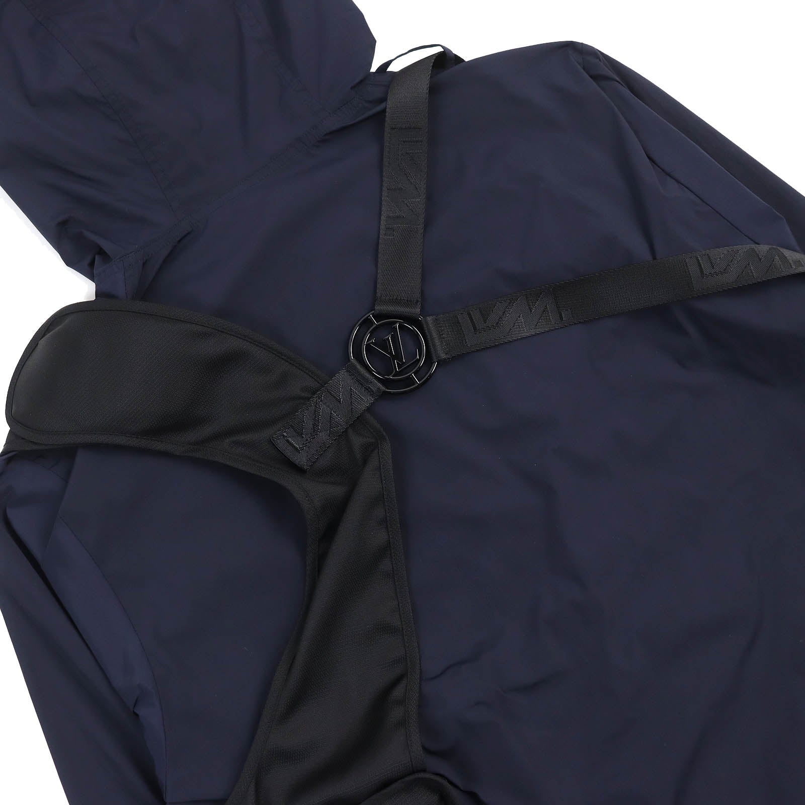 Louis Vuitton Jacket Other Polyamide 100 50 Nylon Black Navy Apparel