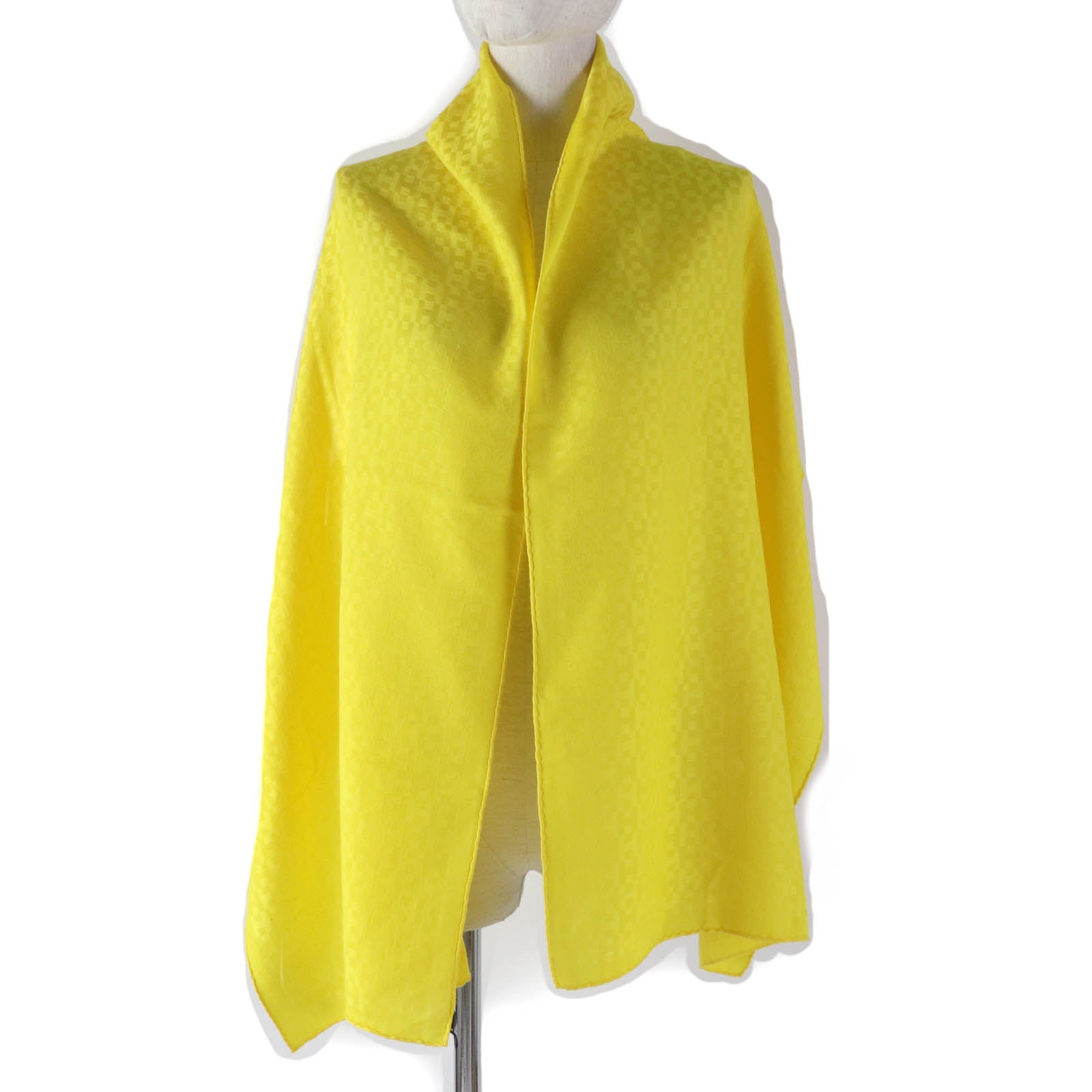 Shawl Main: Cashmere, Main: Silk Yellow Mens Travel Bag