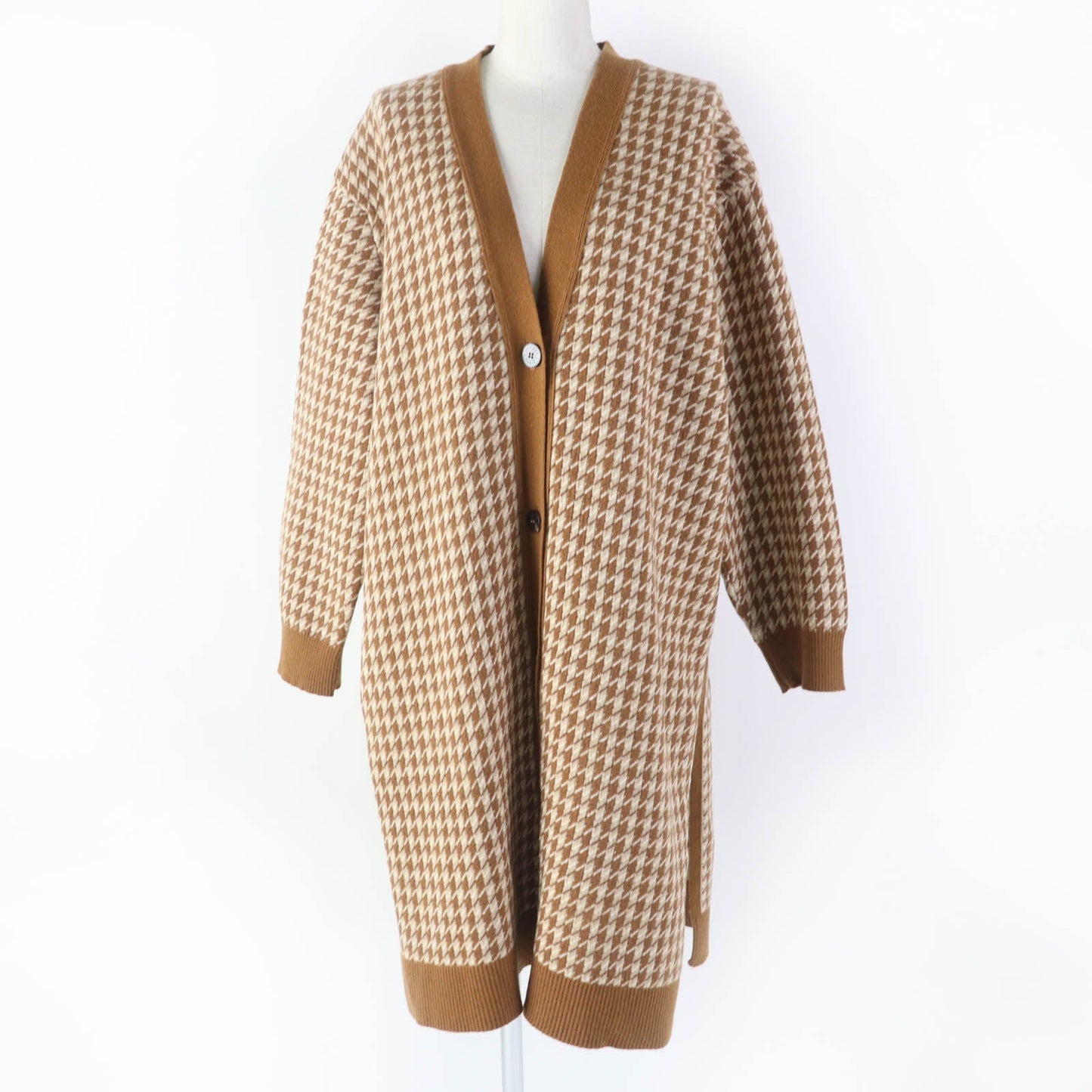 Cardigan Main: Cashmere Type Women Handbag Brown Travel Bag
