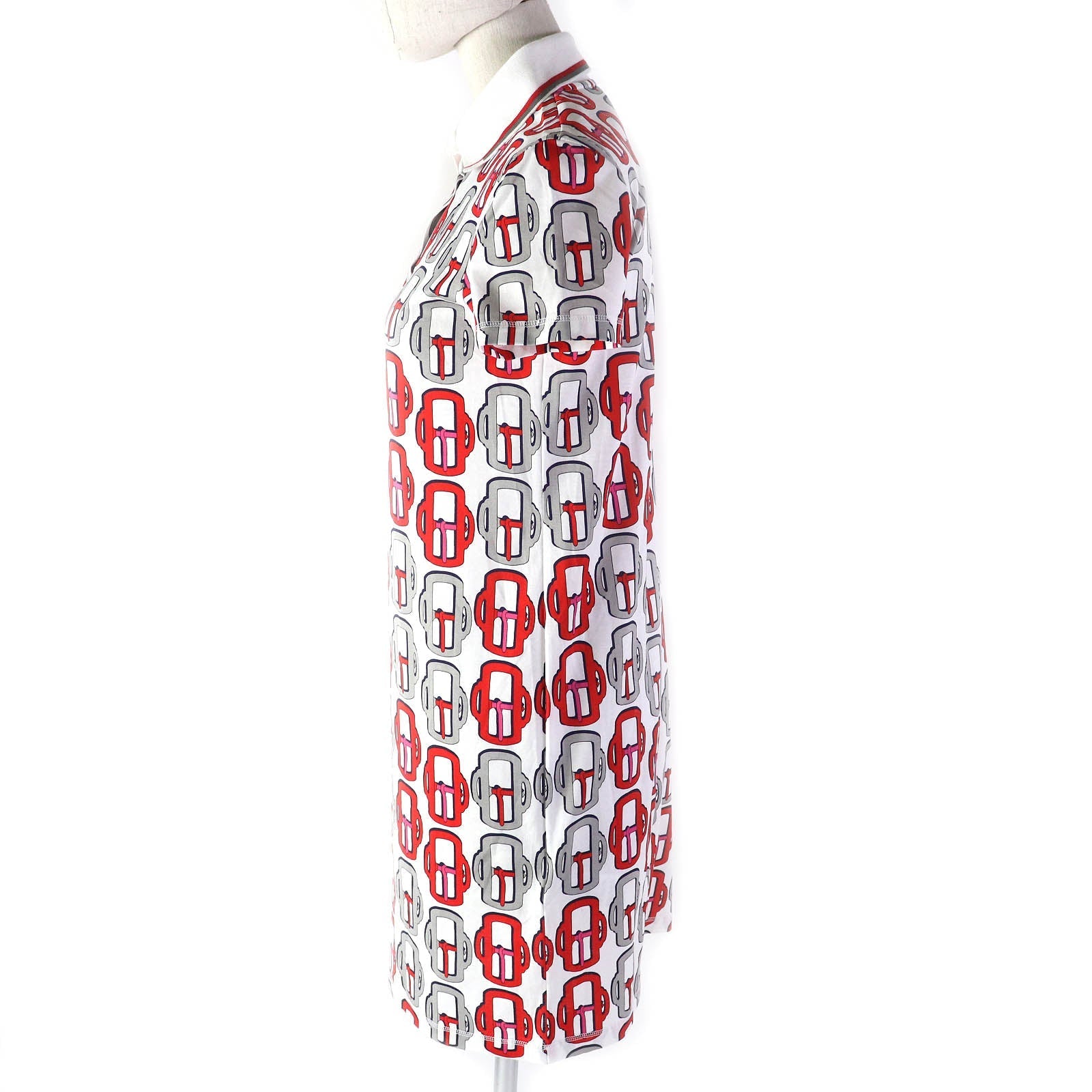 One Piece Main: Cotton, Collar: Cotton, , Nylon White Travel Bag