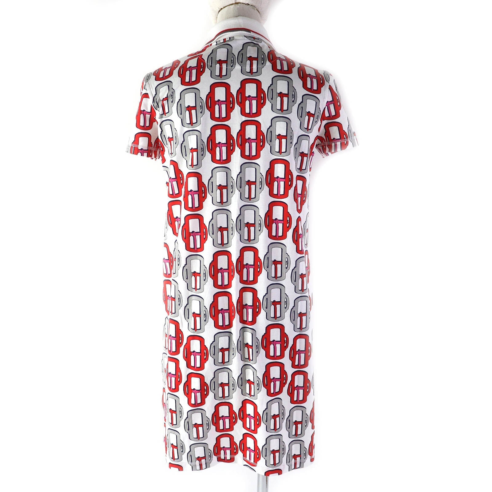 One Piece Main: Cotton, Collar: Cotton, , Nylon White Travel Bag