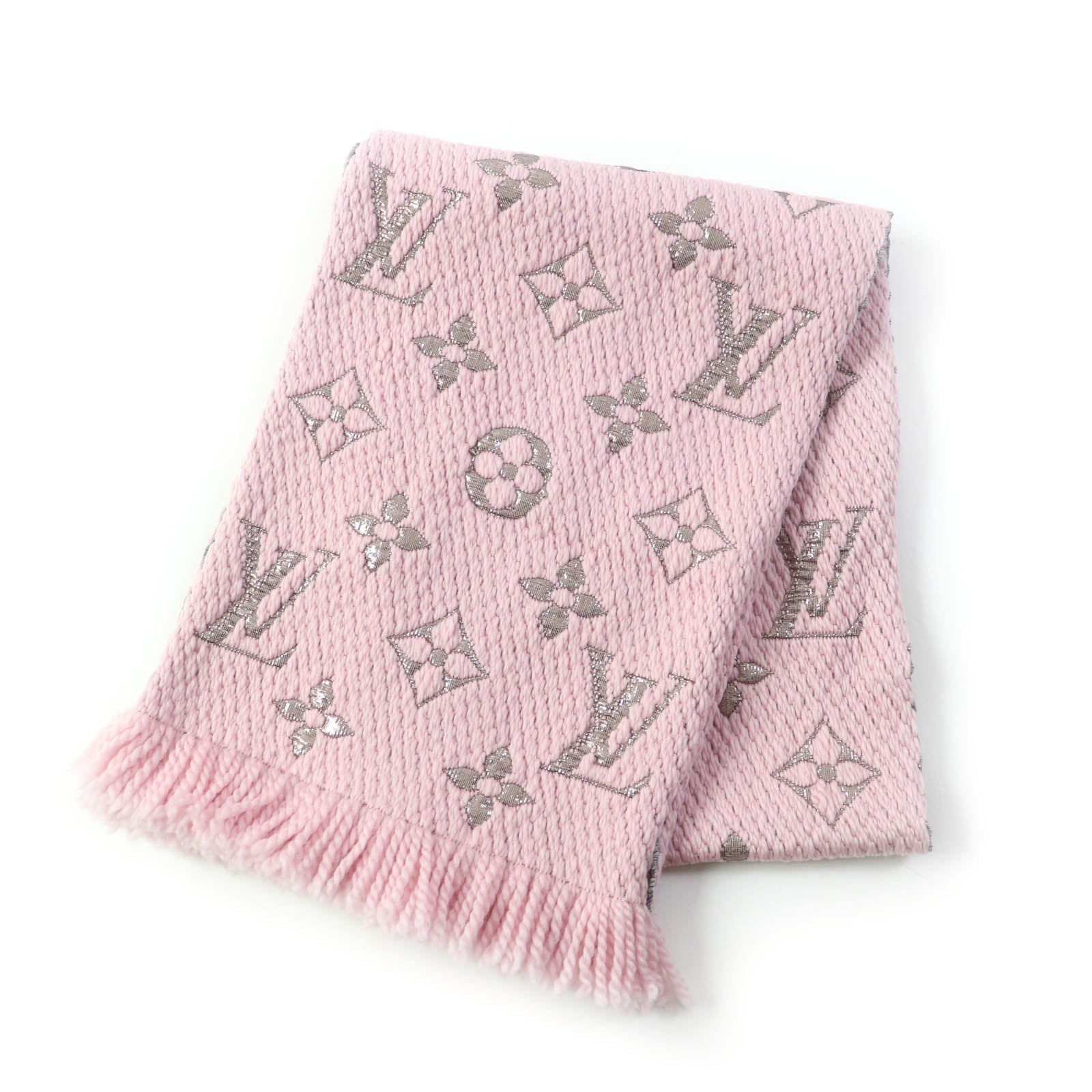 Louis Vuitton Scarf M70466 go Mania Shine Wool Logo 2