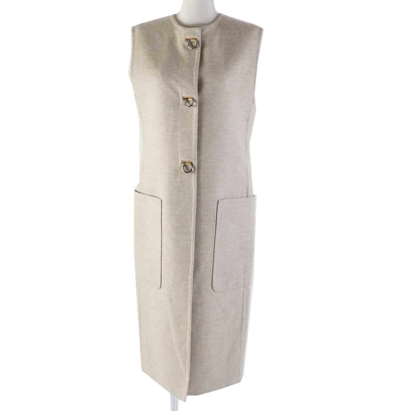 Vest Main: Cashmere, Part: Sheepskin Light Women Leather Beige Travel Bag