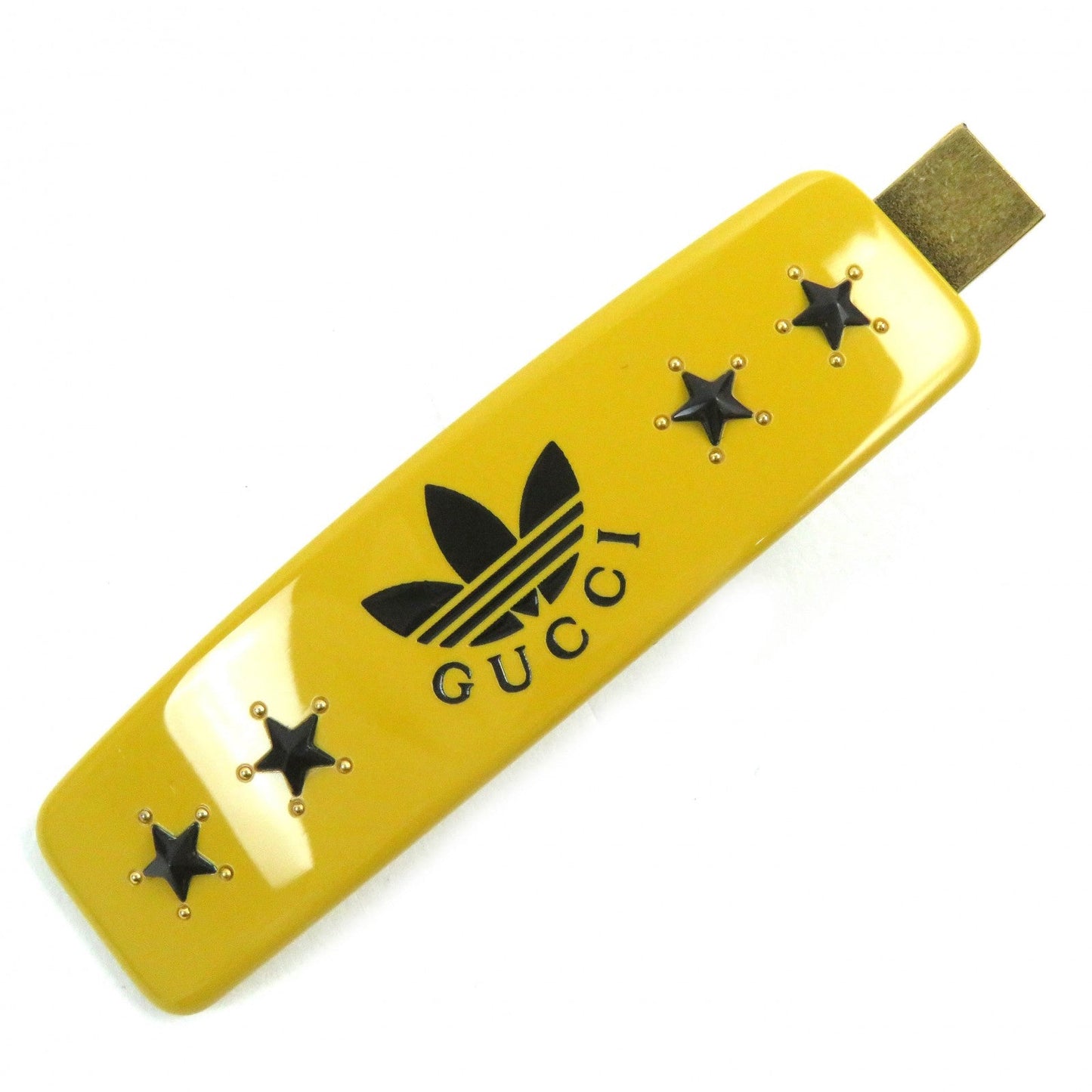 Gucci hair accessory plastic Yellow Black Handbag