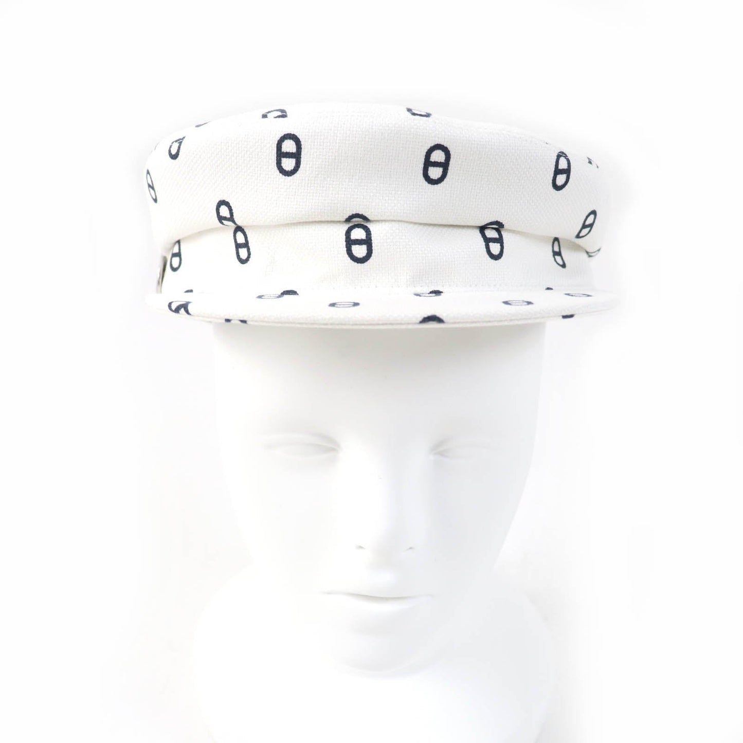 Casquette Main: Cotton, Main: Polyurethane, Lining: Cotton, White Travel Bag